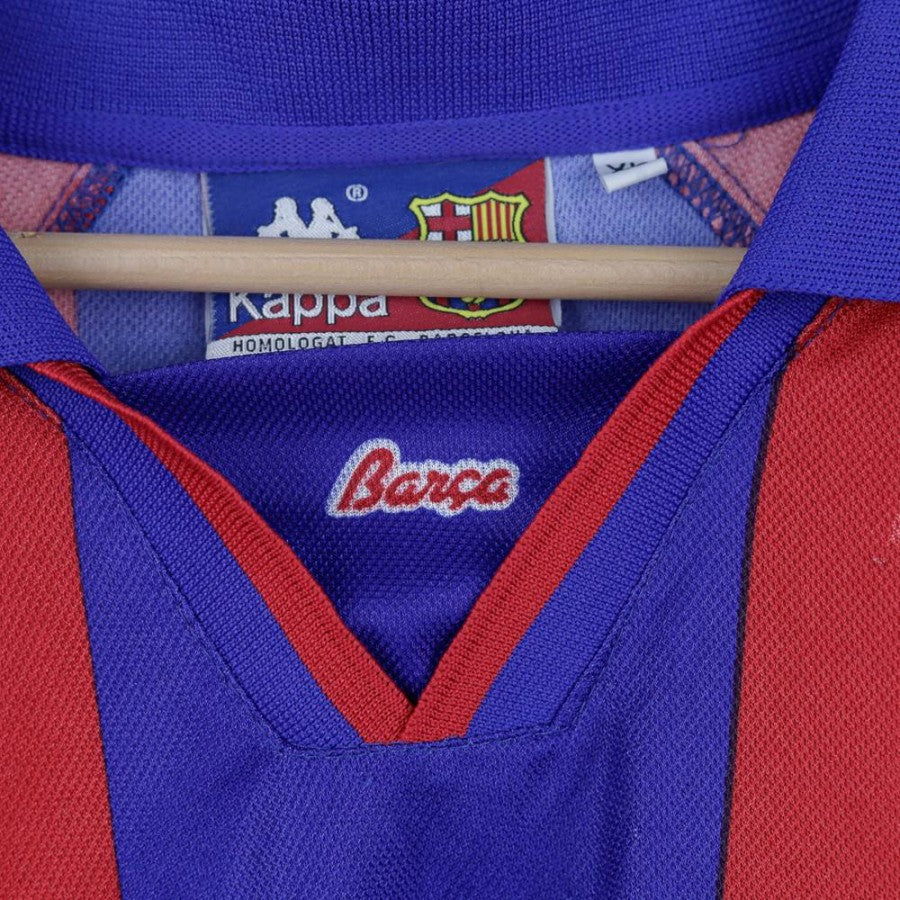 maglia home barcellona kappa ronaldo 9 1996/1997 by KAPPA - Home (16)