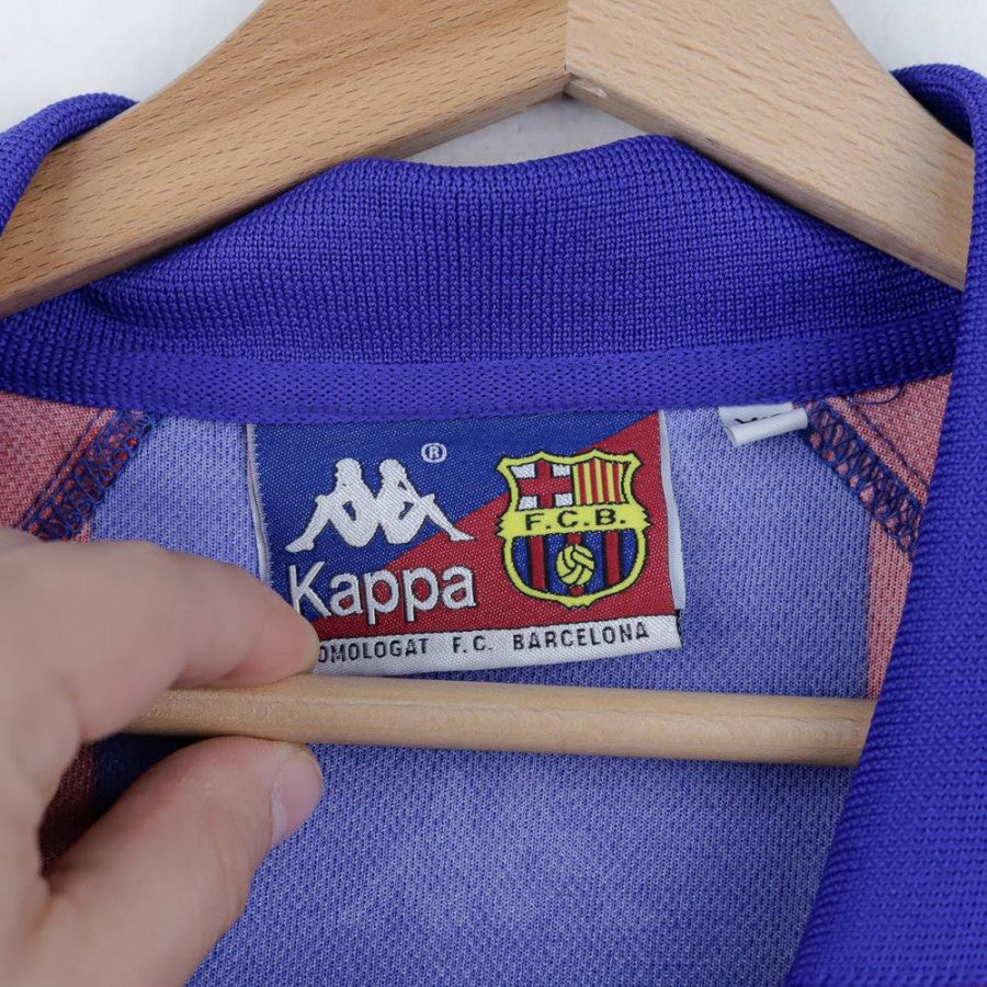 maglia home barcellona kappa ronaldo 9 1996/1997 by KAPPA - Home (17)