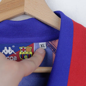 maglia home barcellona kappa ronaldo 9 1996/1997 by KAPPA - Home (18)