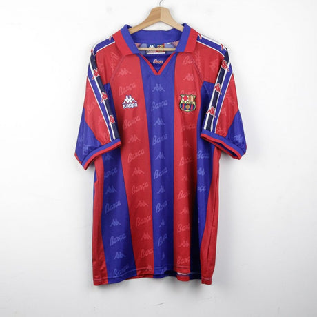 maglia home barcellona kappa ronaldo 9 1996/1997 by KAPPA - Home (2)
