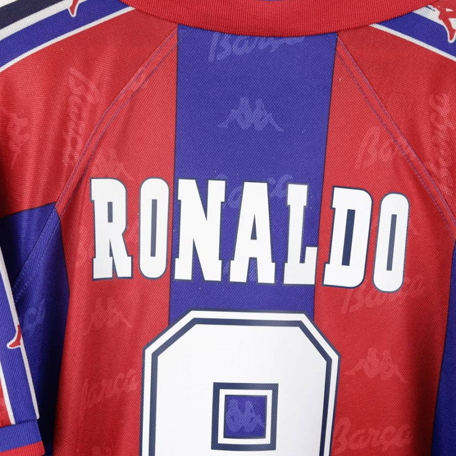 maglia home barcellona kappa ronaldo 9 1996/1997 by KAPPA - Home (5)