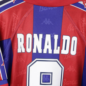 maglia home barcellona kappa ronaldo 9 1996/1997 by KAPPA - Home (5)