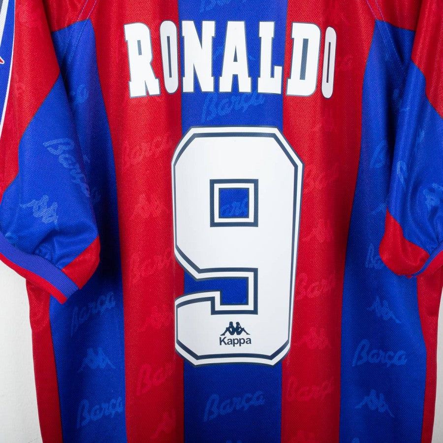 Maglia Home Barcellona Kappa Ronaldo 9 1996/1997 by KAPPA - Home (5)