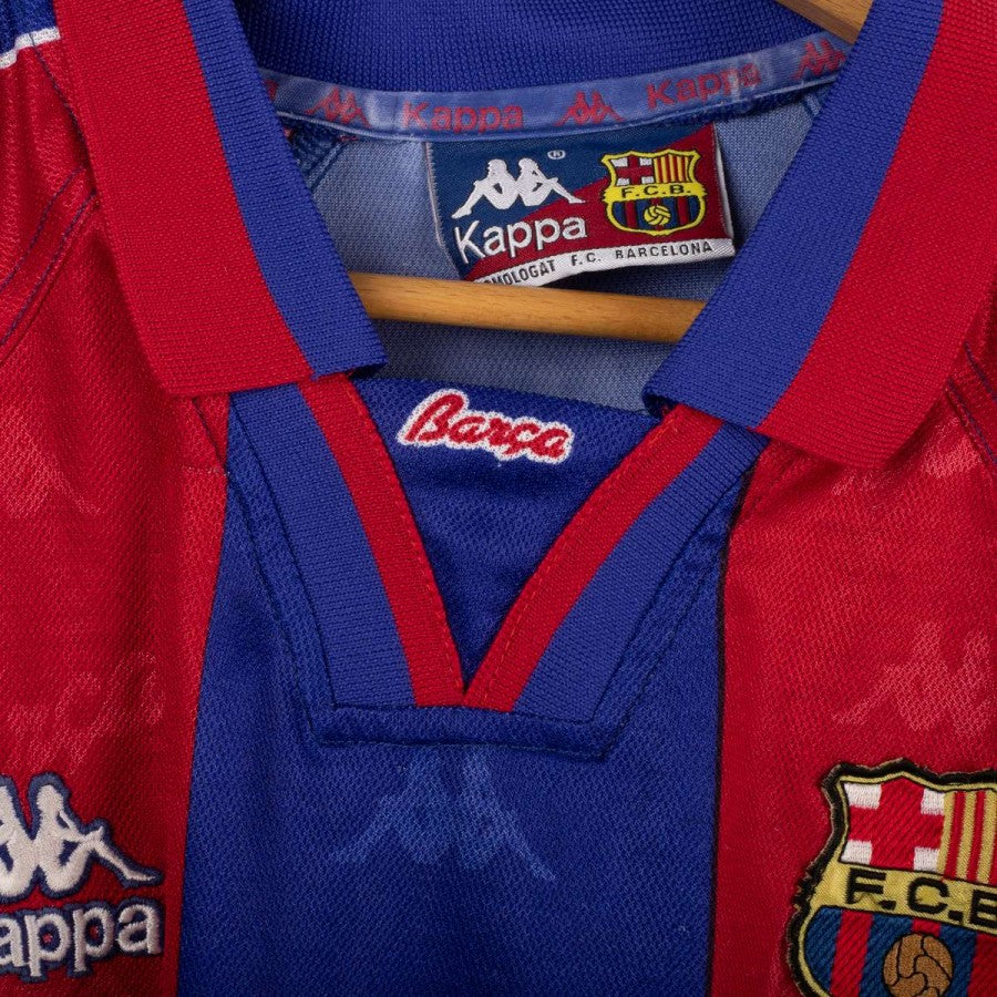 Maglia Home Barcellona Kappa Ronaldo 9 1996/1997 by KAPPA - Home (12)