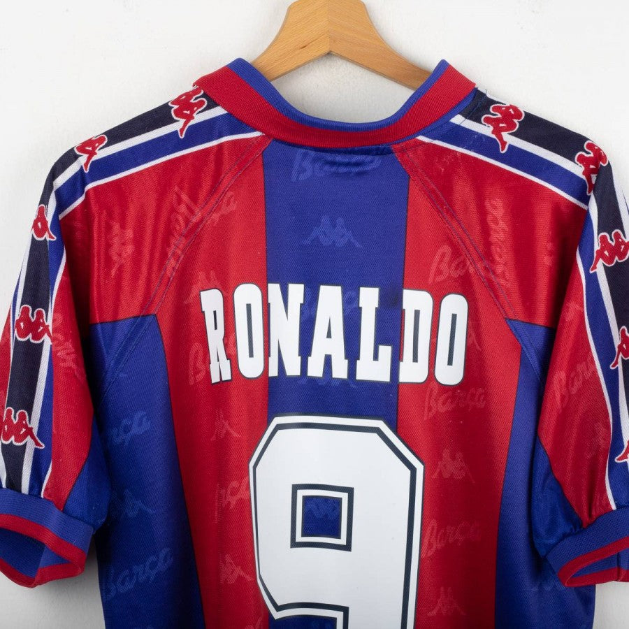 Maglia Home Barcellona Kappa Ronaldo 9 1996/1997 by KAPPA - Home (4)