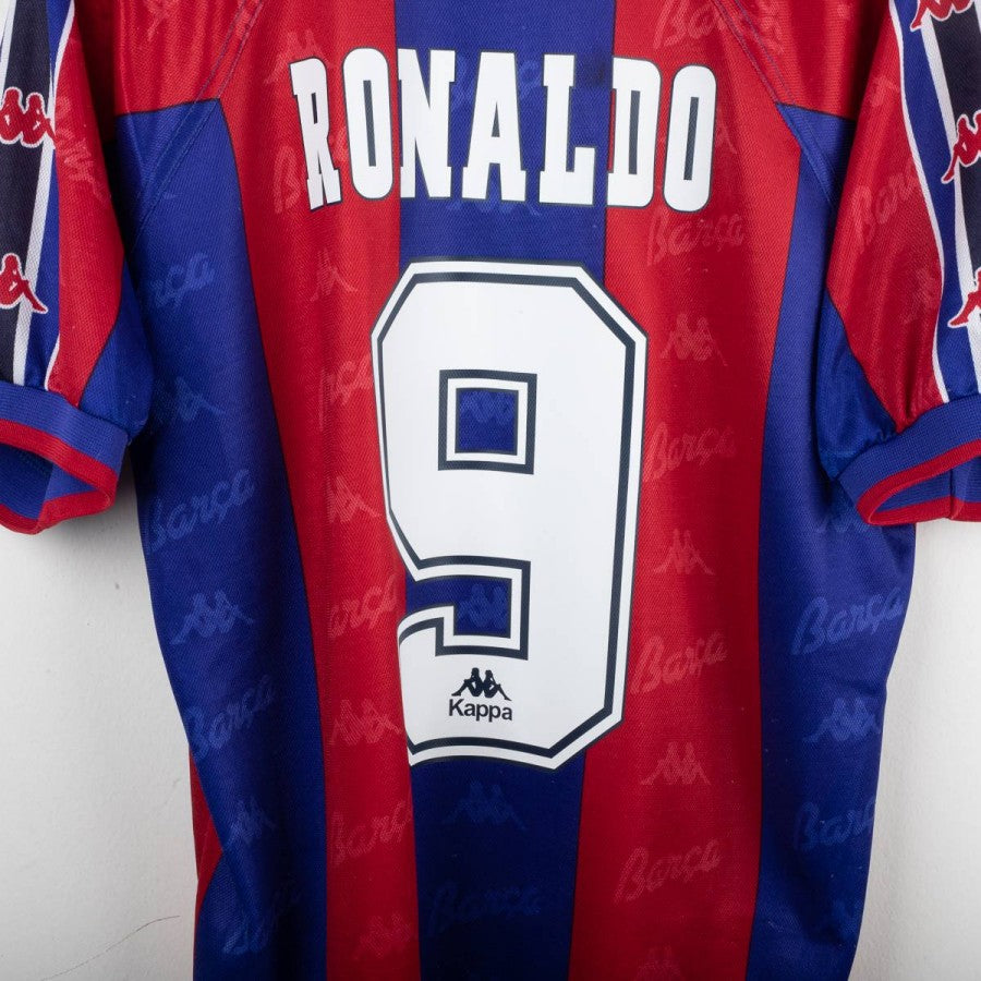 Maglia Home Barcellona Kappa Ronaldo 9 1996/1997 by KAPPA - Home (5)