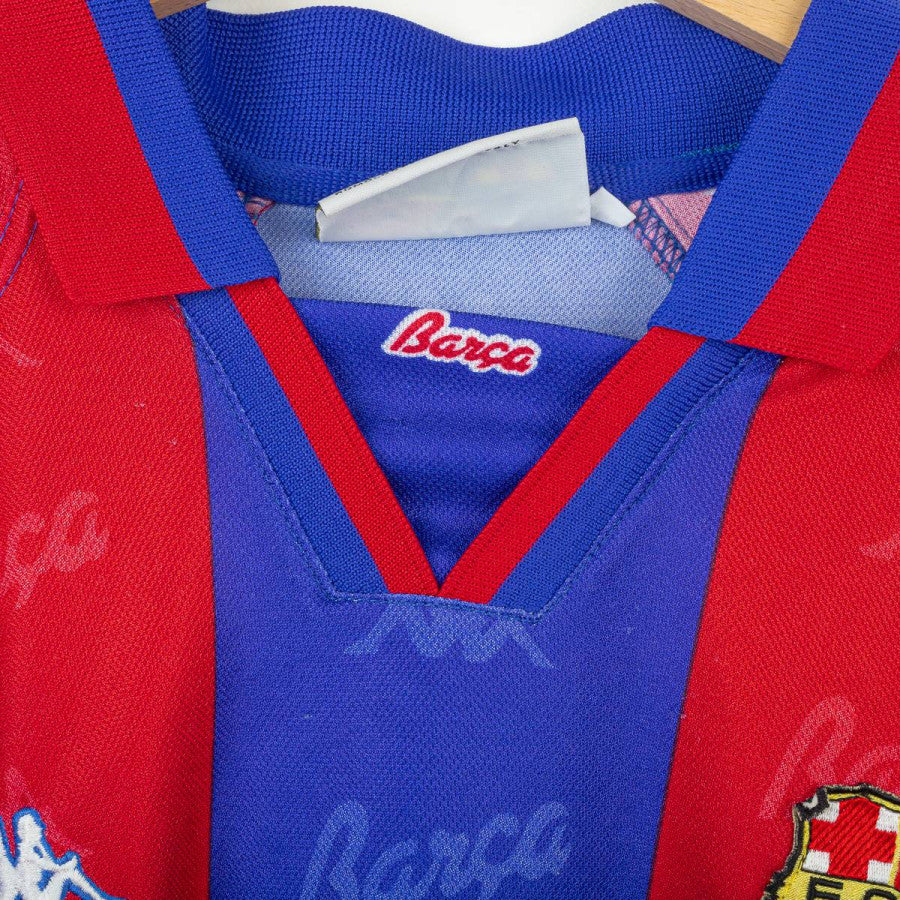 Maglia Home Barcellona Kappa Ronaldo 9 1996/1997 by KAPPA - Home (18)