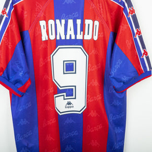 Maglia Home Barcellona Kappa Ronaldo 9 1996/1997 by KAPPA - Home (5)