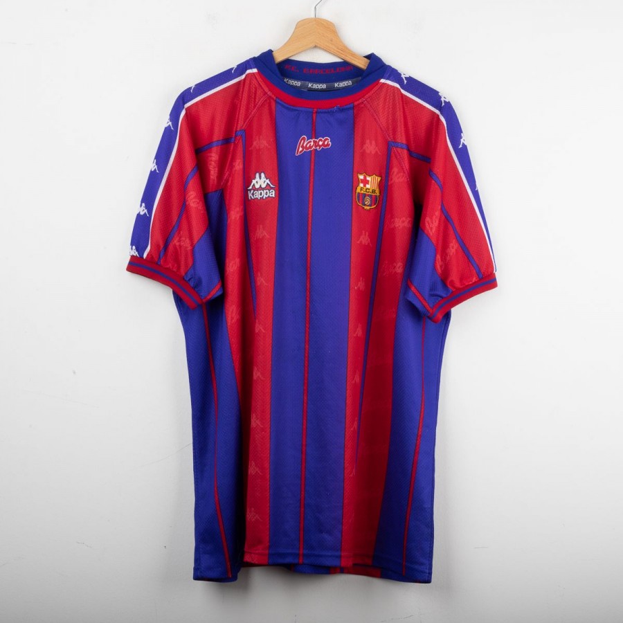 Maglia Home Barcellona Kappa Stoichkov 8 1997/1998 by KAPPA - Home (2)