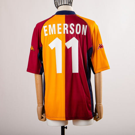 Maglia home Champions League 2001/2002 Emerson 11 by KAPPA - Home