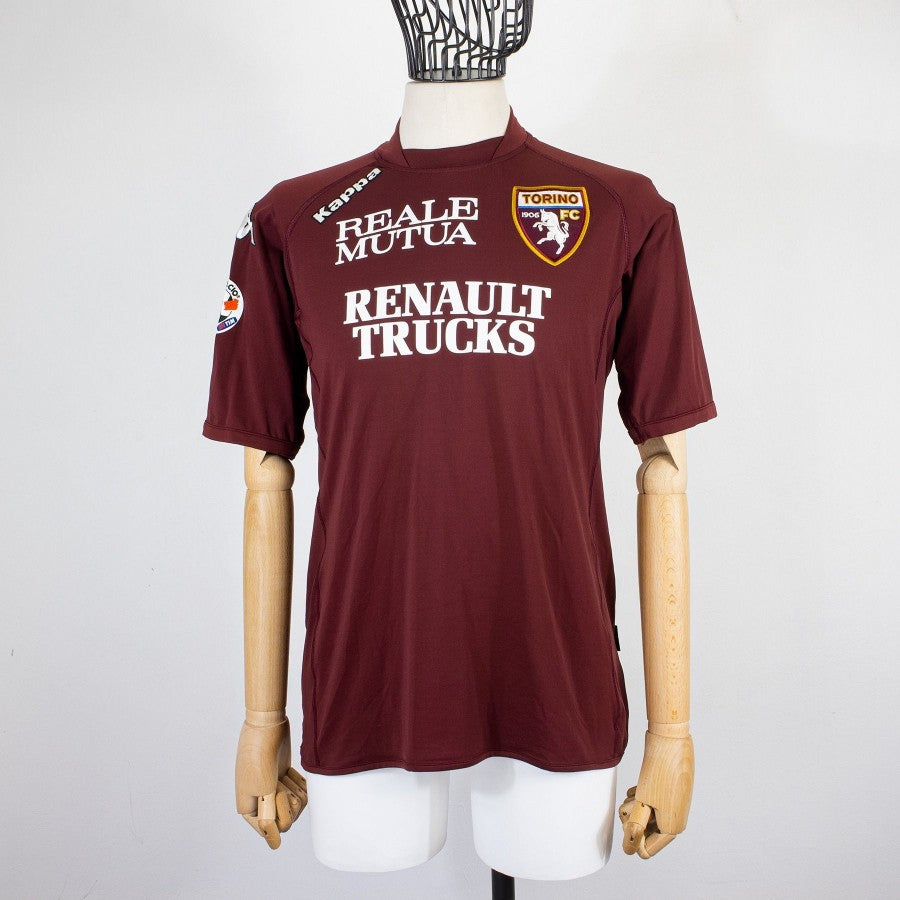 MAGLIA HOME  FC TORINO DZEMAILI N.4 2008/2009 by KAPPA - Home (3)