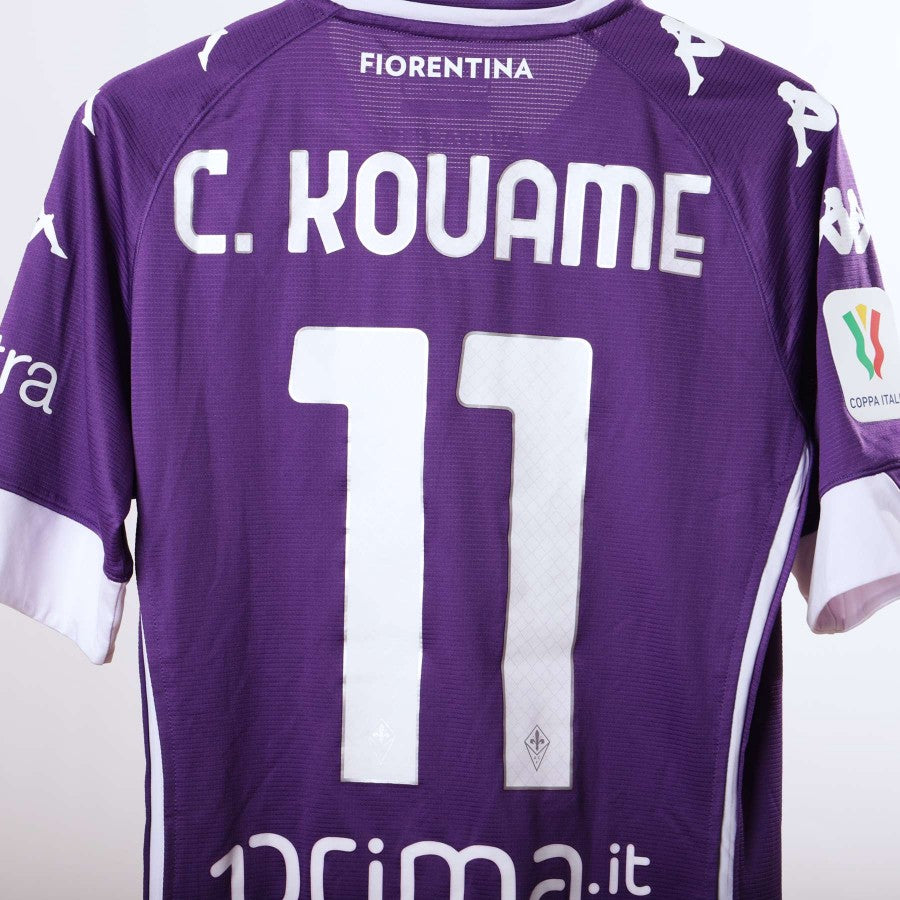 Maglia home Fiorentina Kappa 2020/2021 Kouame 11 by KAPPA - Home (3)