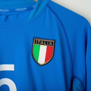 Maglia Home Italia Kappa Cannavaro 5 2002 by KAPPA - Home (7)