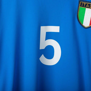 Maglia Home Italia Kappa Cannavaro 5 2002 by KAPPA - Home (8)