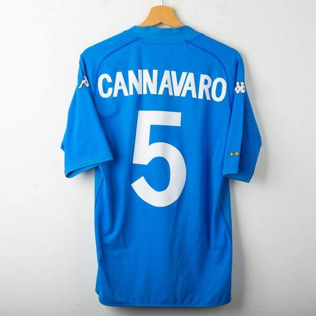 Maglia Home Italia Kappa Cannavaro 5 2002 by KAPPA - Home