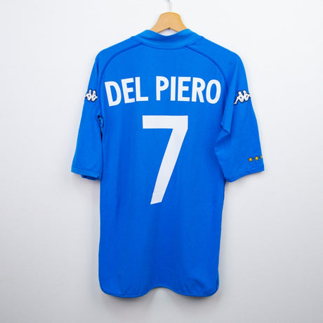 maglia home italia kappa Del Piero 7 2002 by KAPPA - Fuoriclasse