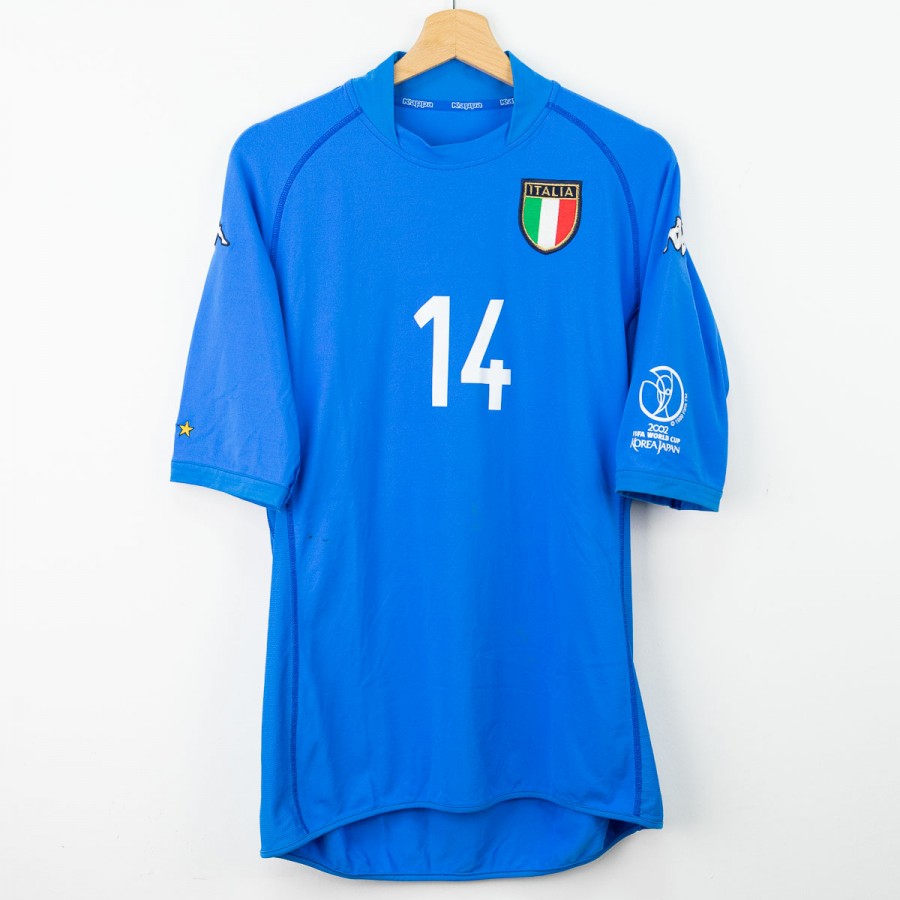 maglia home italia kappa di Biagio 14 2002 by KAPPA - Home (2)
