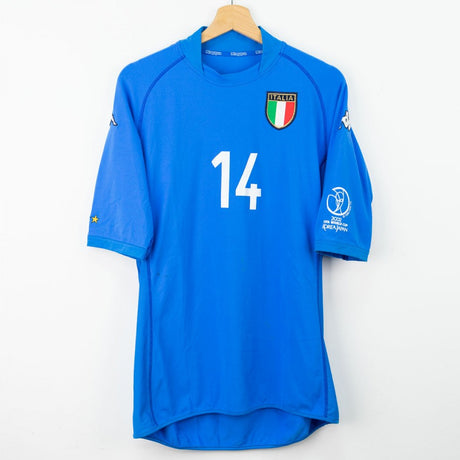 maglia home italia kappa di Biagio 14 2002 by KAPPA - Home (2)
