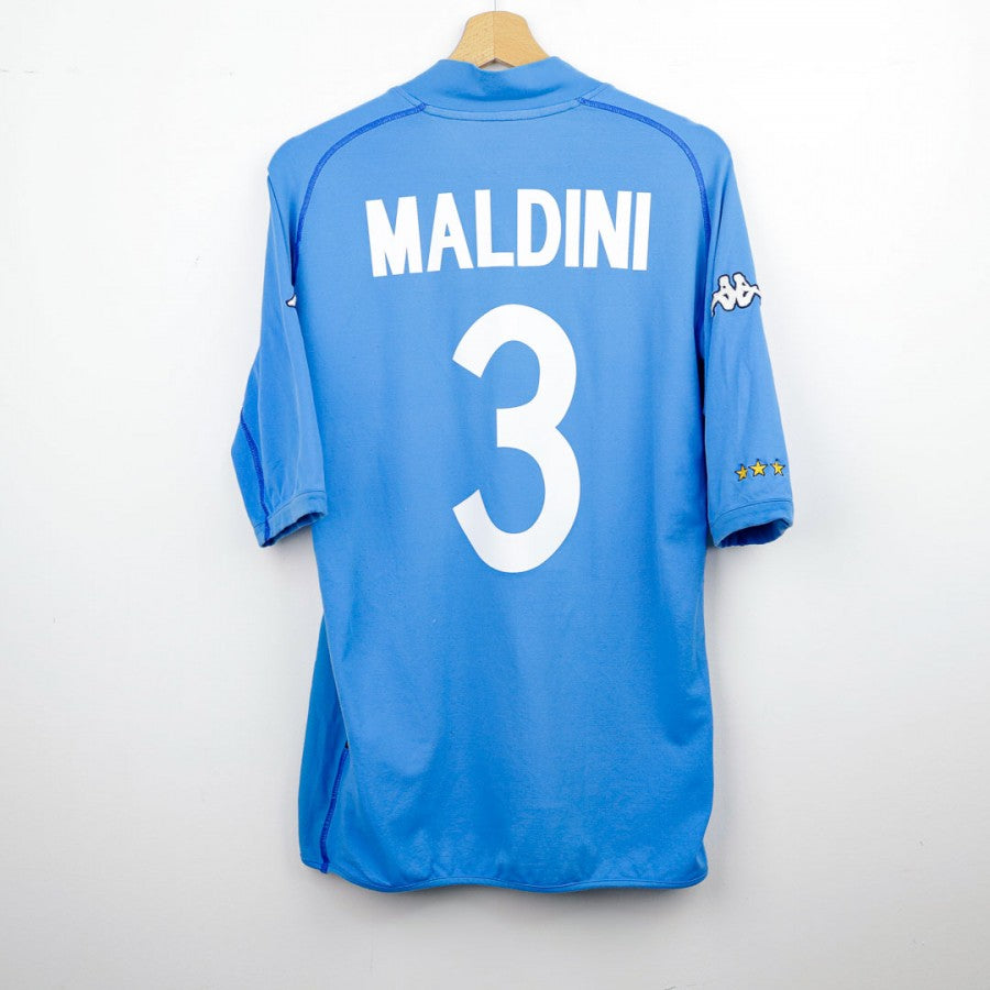 maglia home italia kappa maldini 3 2002 by KAPPA - Home