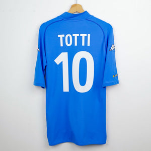 maglia home italia kappa totti 10 2002 by KAPPA - Home