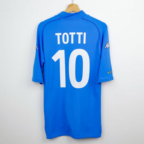 maglia home italia kappa totti 10 2002 by KAPPA - Home