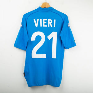 Maglia Home Italia Kappa Vieri 21 2002 by KAPPA - Home