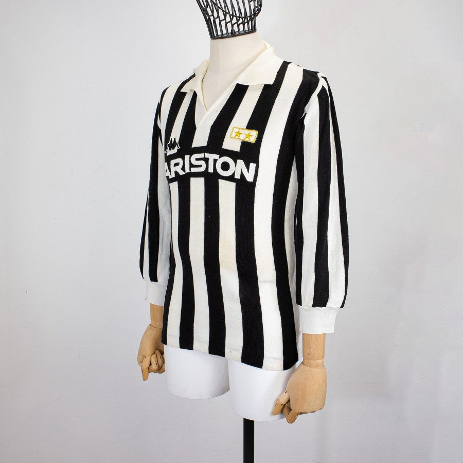 MAGLIA HOME JUVENTUS ARISTON PLATINI N10 1985/1986 by KAPPA - COLLEZIONE PRIVATA (3)