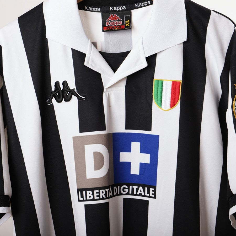 ユベントス DEL PIERO 10 シャツ M Kappa 99/00 美品 1998-99 Juventus Home L/S Shirt Del Piero #10 - 7/10 - (M)