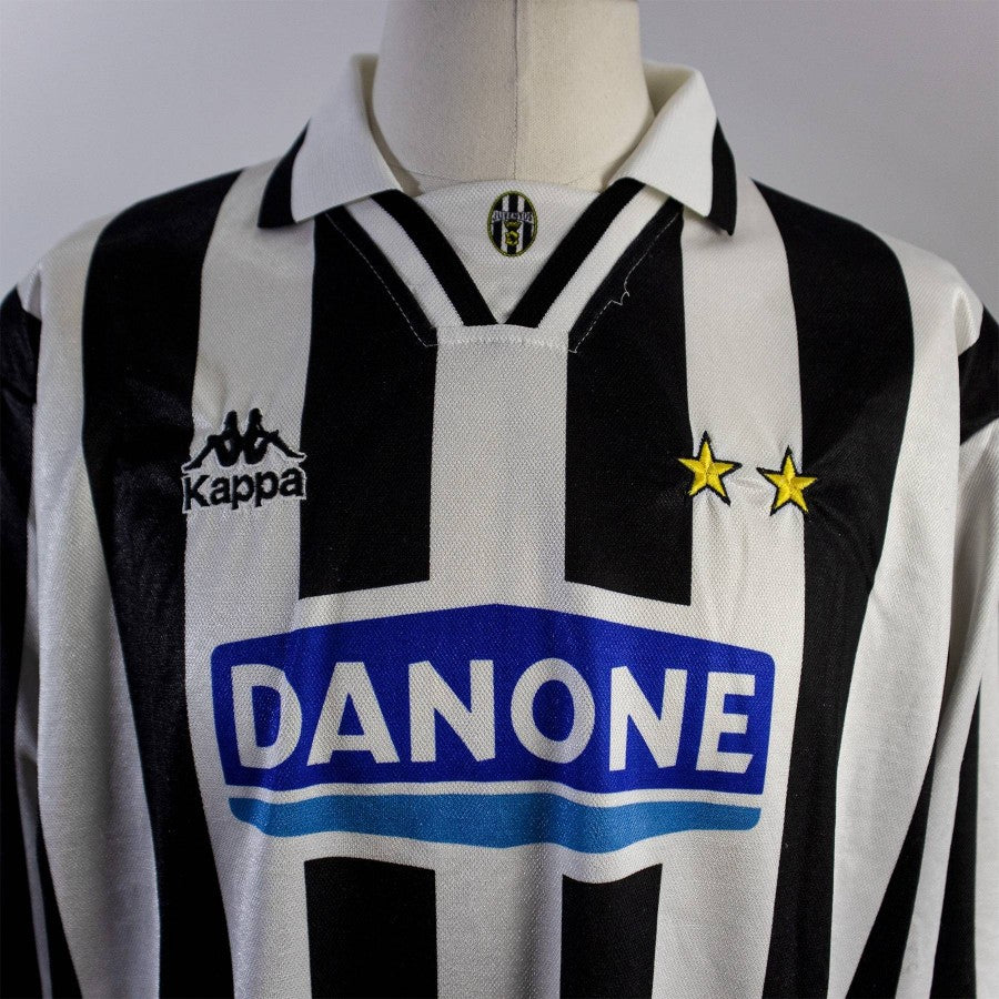 MAGLIA HOME JUVENTUS FERRARA N2 1994/1995 by KAPPA - Home (3)