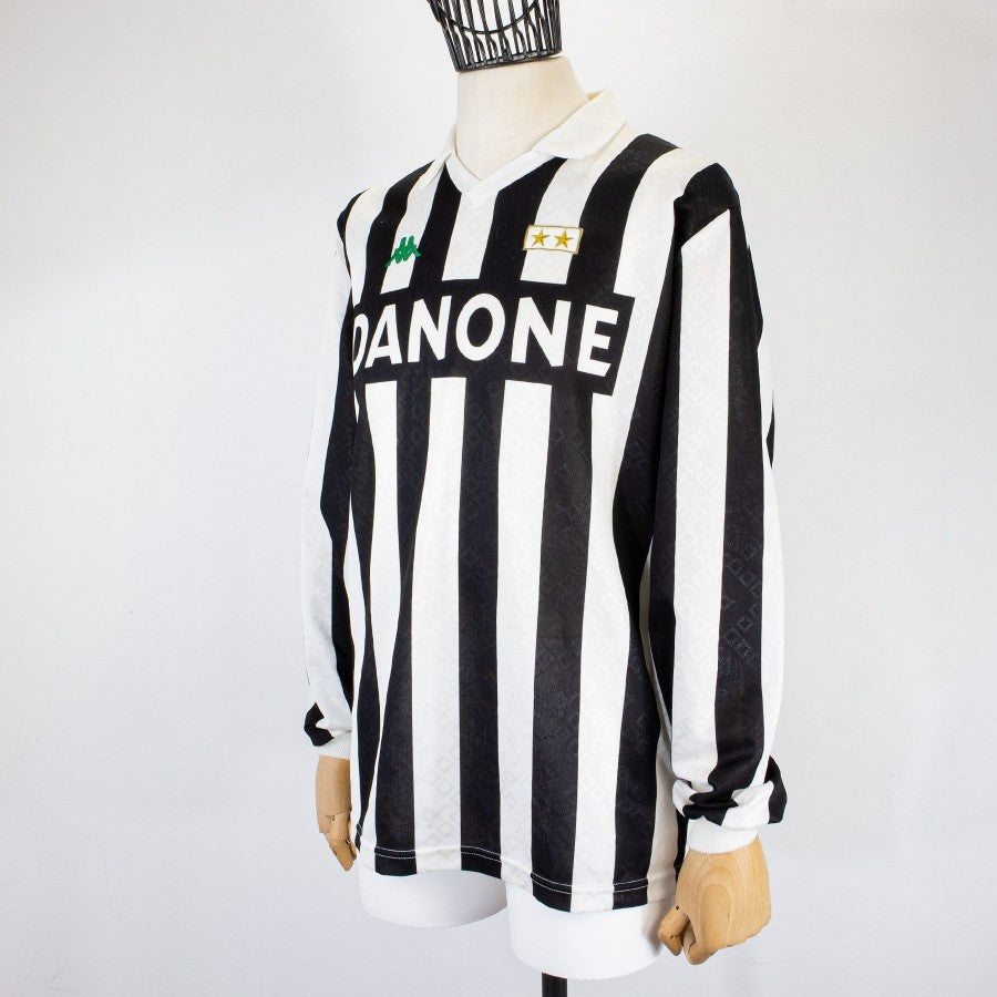 MAGLIA HOME JUVENTUS KAPPA DANONE 1993/1994 by KAPPA - Le 7 sorelle (3)