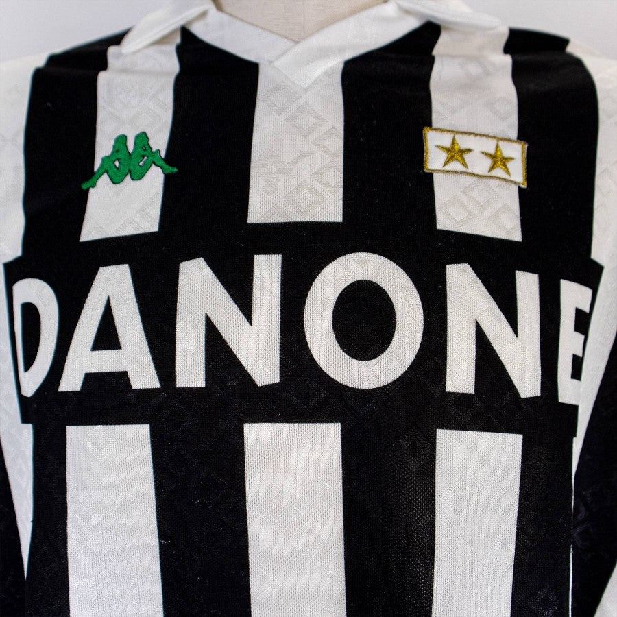 MAGLIA HOME JUVENTUS KAPPA DANONE 1993/1994 by KAPPA - Le 7 sorelle (8)