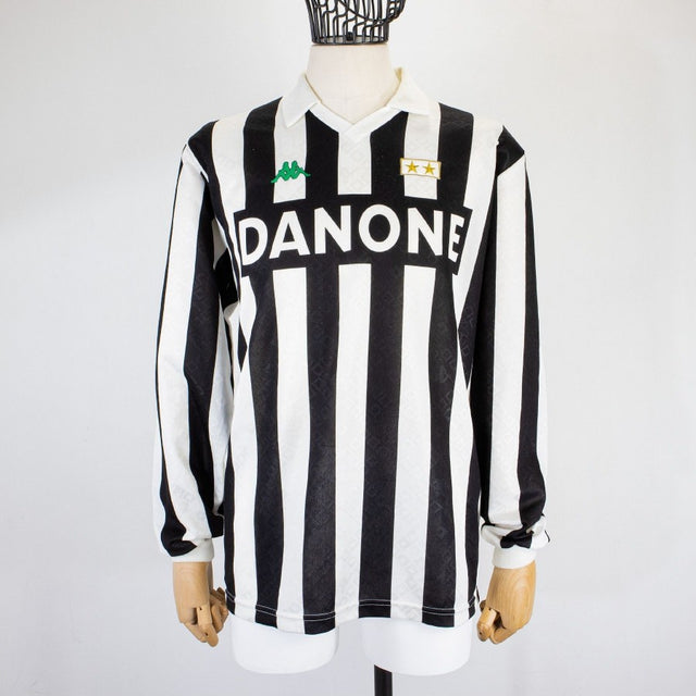 MAGLIA HOME JUVENTUS KAPPA DANONE 1993/1994 by KAPPA - Le 7 sorelle