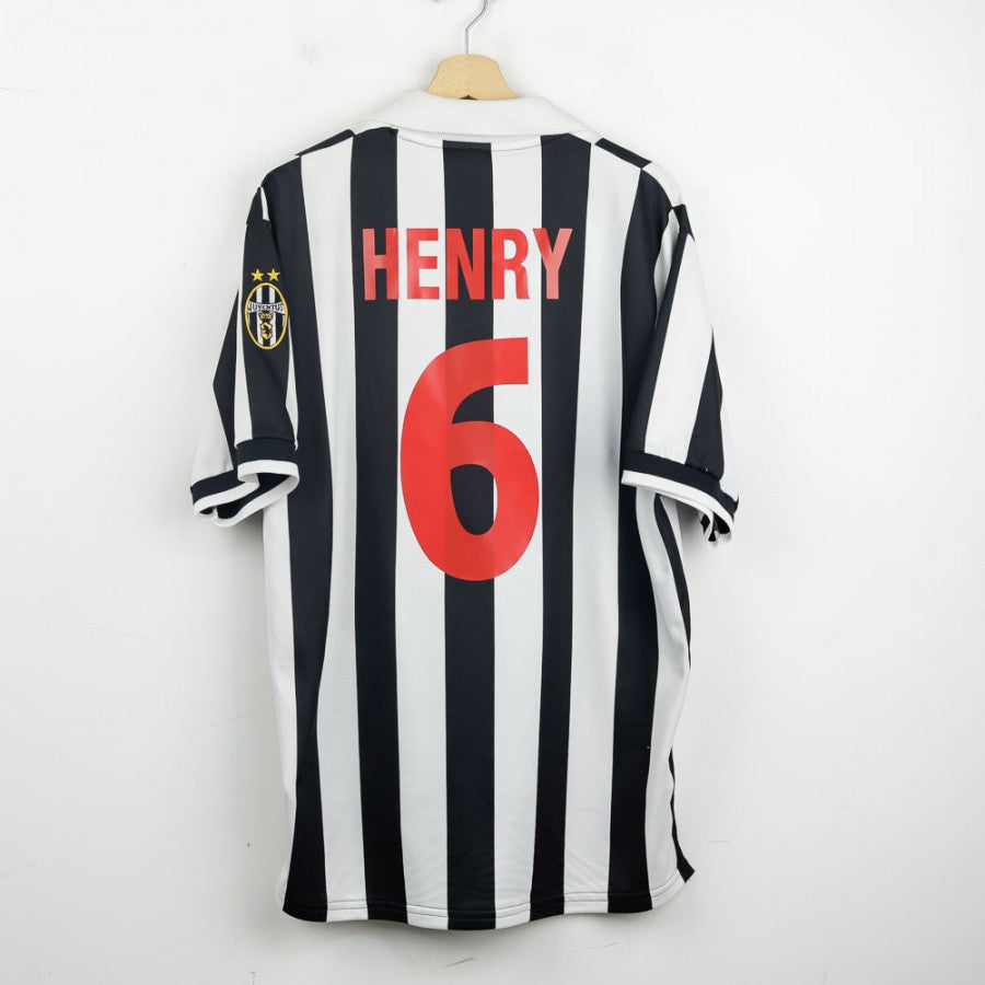 1998/1999 Home Juventus Kappa Henry n6 Jersey