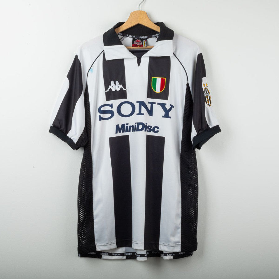 タグ付き！Kappa Juventus INZAGHI 9 ユニフォーム L Juventus Kappa Inzaghi 9 1997/1998 Home Shirt