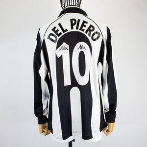 MAGLIA HOME JUVENTUS KAPPA ML 1997/1998 DEL PIERO 10 by KAPPA - Le 7 sorelle