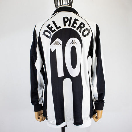 MAGLIA HOME JUVENTUS KAPPA ML 1997/1998 DEL PIERO 10 by KAPPA - Le 7 sorelle