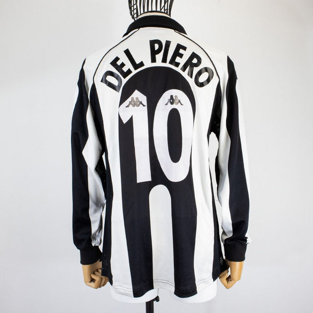 MAGLIA HOME JUVENTUS KAPPA ML 1997/1998 DEL PIERO 10 by KAPPA - Le 7 sorelle