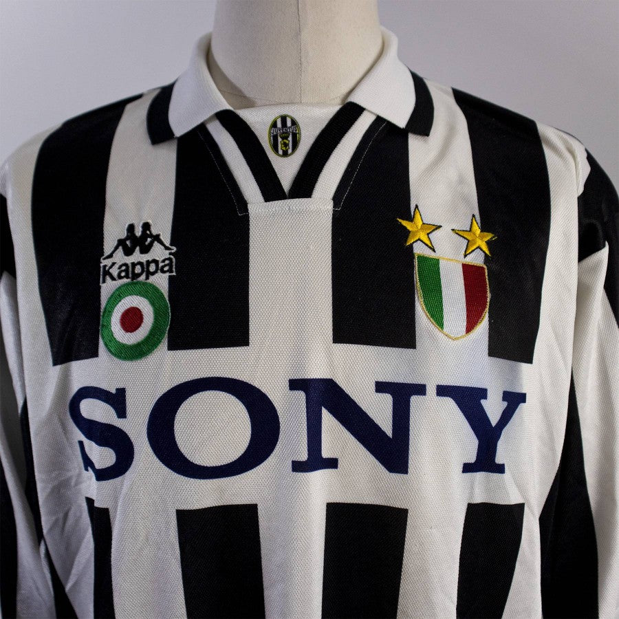 juventus home jersey sony kappa 1995/1996