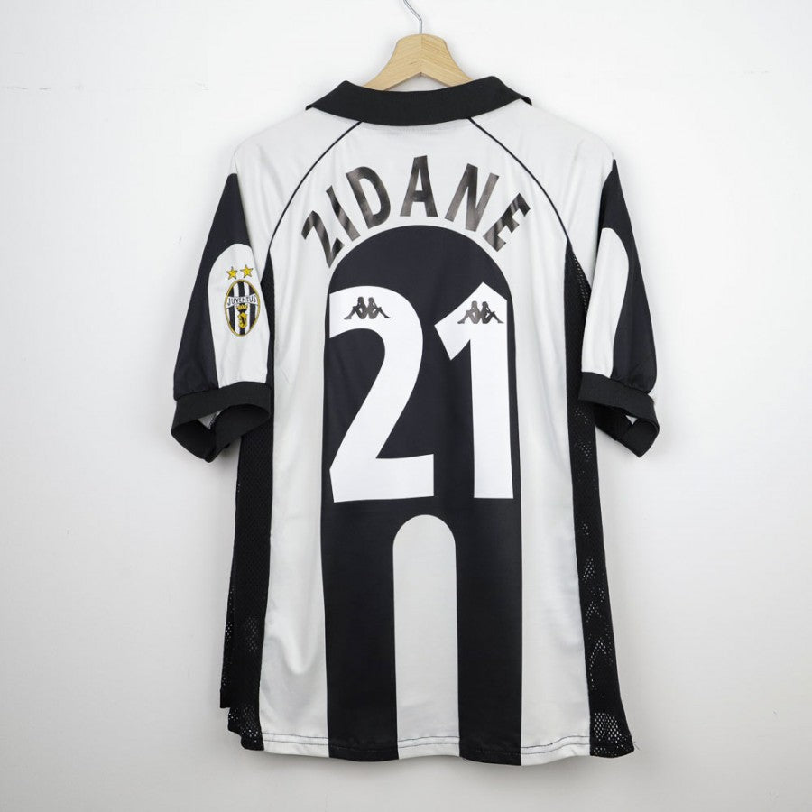 1997/1998 FC Juventus home Zidane 21 Jersey
