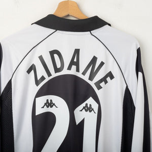 maglia home juventus Kappa Zidane 21 ML 1997/1998 by KAPPA - Home (4)