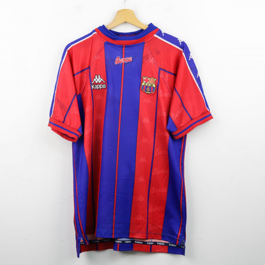 maglia home Kappa barcellona Rivaldo 11 1997/1998  by KAPPA - Home (2)