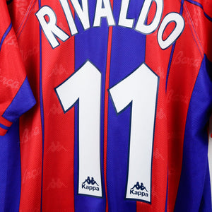 maglia home Kappa barcellona Rivaldo 11 1997/1998  by KAPPA - Home (4)