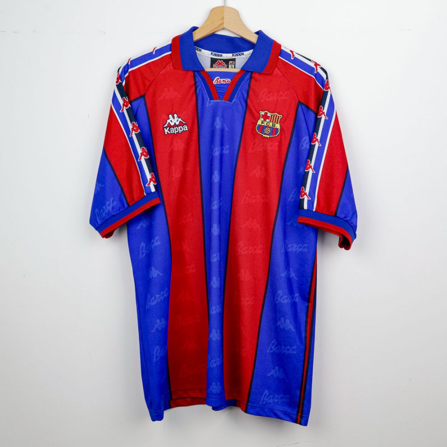 1996/1997 Barcelona Home Jersey Kappa Ronaldo 9