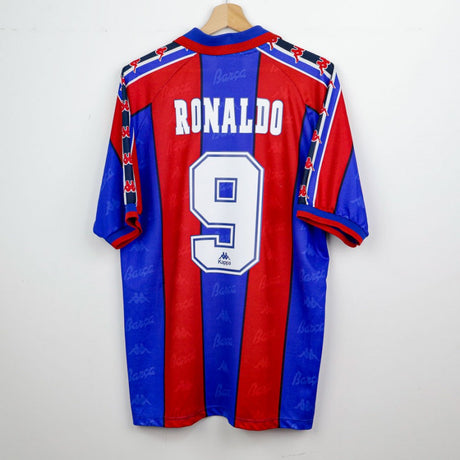 maglia home Kappa barcellona ronaldo 9 1996/1997 by KAPPA - Home