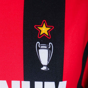 maglia home milan kappa mediolanum 1989/1990 ml  by KAPPA - Home (3)