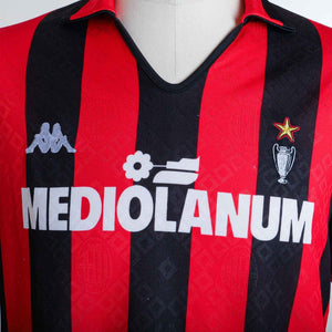 maglia home milan mediolanum 1989/1990 mc coppa intercontinentale by KAPPA - Home (3)