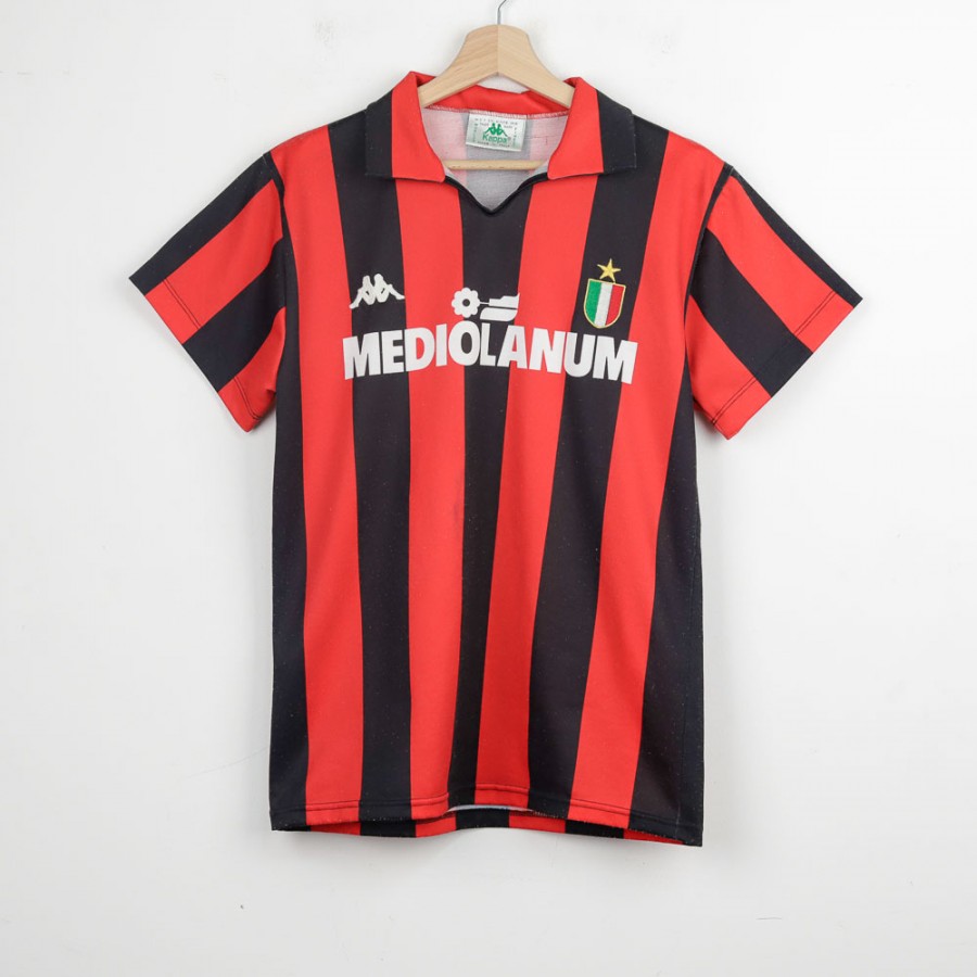 AC Milan Home Shirt No. 10 Kappa 1988/1989