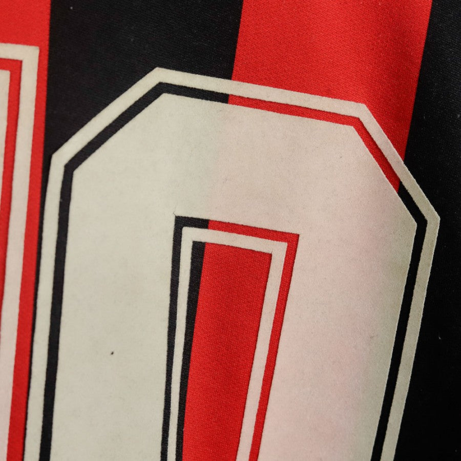 AC Milan Home Shirt No. 10 Kappa 1988/1989