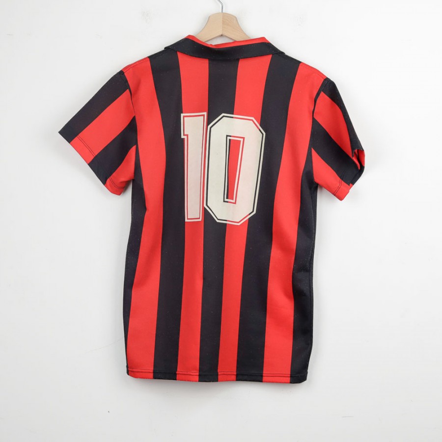 AC Milan Home Shirt No. 10 Kappa 1988/1989