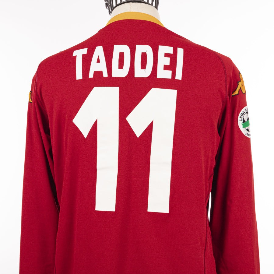 Maglia home ml Roma Kappa 2007/2008 Taddei 11  by KAPPA - Home (11)